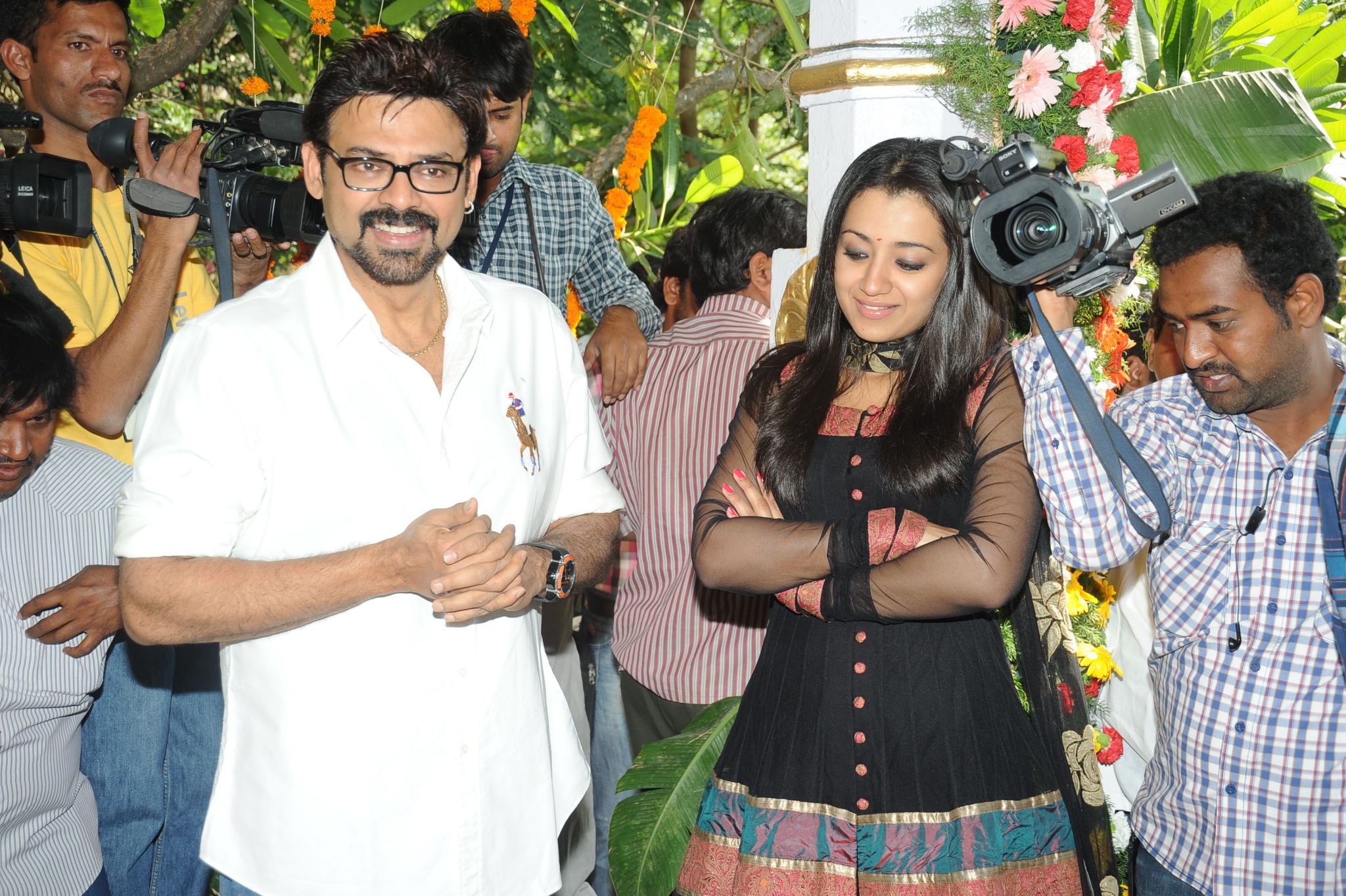 Venky and Trisha New Movie Launch Stilss | Picture 33944